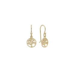 Aagaard - Baum des Lebens Ohrringe aus 8kt. Gold