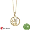 Aagaard - Save the Children Halskette aus vergoldete mit Labgrown-Diamant**