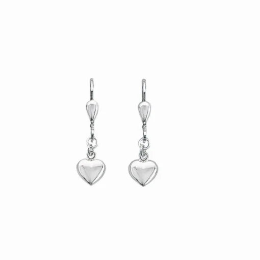 Aagaard Kinderschmuck - Ohrringe für Kinder in Silber mit Herz
