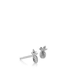 Anna Briand x Sistie - Ananas-Ohrring in Silber