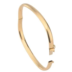 Armreif mit abgerundeten Ecken von BNH - 14 kt. gold