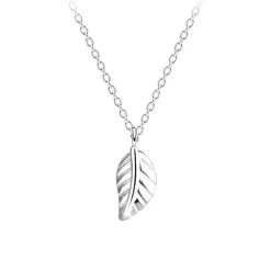 ByBirch Kinder - Halskette aus silber mit Blatt