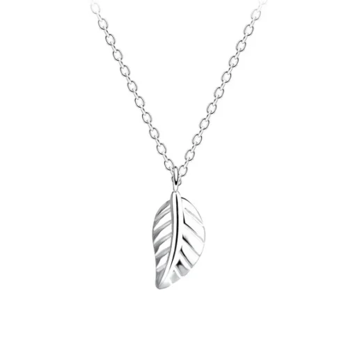 ByBirch Kinder - Halskette aus silber mit Blatt