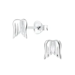 ByBirch Kinder - Ohrringe in silber mit Flügel
