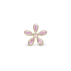 Christina - Magic Flower in vergoldete für Lederarmband