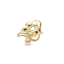 Christina Collect - A Mothers Love charm in vergoldete silber