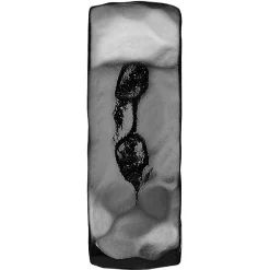 Christina Collect - EXPERIENCE doppelter schwarzer Silberanhänger für Lederarmband