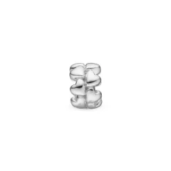 Christina Collect - HEARTS & LOVE in silber für Lederarmbänder
