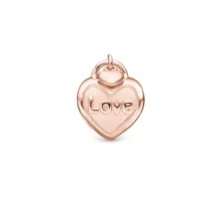 Christina Collect - LOVE LOCK vergoldeter Anhänger für Lederarmband