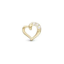 Christina Collect - Love Story Charme in vergoldete silber