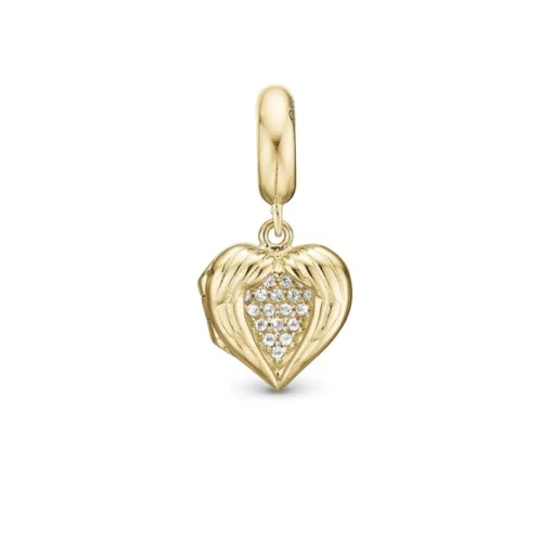 Christina Collect - One in a Million charm i vergoldete silber