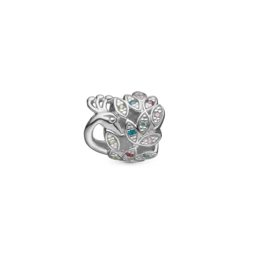 Christina Collect - Pfau Charme in silber