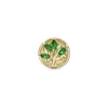 Christina Collect - Tree of Green Life Charm in vergoldete silber