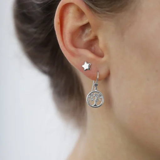 Christina Collect - Tree of life Silberohrringe