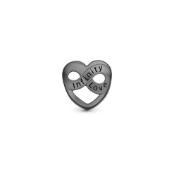 Christina Collect - Unendlicher Liebesanhänger aus Ruthenium silber