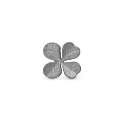 Christina Collect - Vierblättriger Anhänger in Ruthenium plattiert silber
