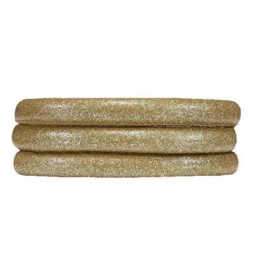 Christina Collect Lederarmband - Sparkling Gold
