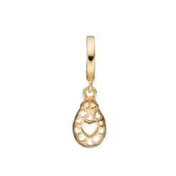 Christina Collect vergoldete Charms - Secret Heart