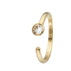 Christina Collect vergoldeter Ring "Magical Topaz "**