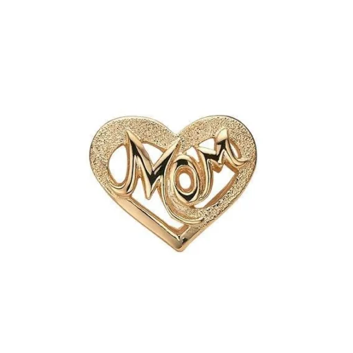 Christina Jewelry - Vergoldeter MOM Million Love Anhänger (Lederarmband)