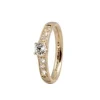 Christina sammelt Ring in vergoldet "TOPAZ PRINCESS"