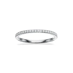 Dazzling - Ring aus 14 Karat Weißgold mit 0,16 Karat W/Si