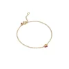 Enamel - Cherry red Armband in vergoldetem Silber