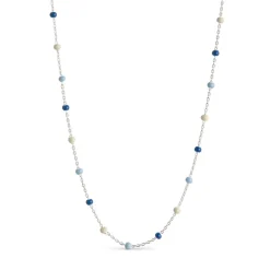 Enamel - Lola MARINE Halskette aus silber