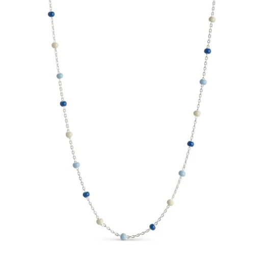 Enamel - Lola MARINE Halskette aus silber