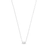 Enamel - MOM Statement-Halskette aus silber