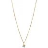Enamel Blue vergoldete silber- Cherry Icy Halskette in **