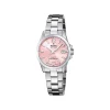 Festina - Damenuhr SWISS MADE in Stahl mit Kette Ø30