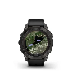 GARMIN - Fenix 7 PRO Sapphire Solar in Titan mit Silikonband