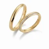 Gerstner - Trauringe aus 9-14kt. Roségold mit 28 Brillanten