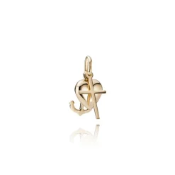 Glaube, Hoffnung & Liebe Anhänger aus 8-14kt. Gold - Klein