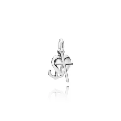 Glaube, Hoffnung und Liebe Anhänger in Silber - Klein