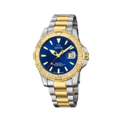 Jaguar - Unisex Executive Diver mit blauem Zifferblatt und zweifarbigem Armband