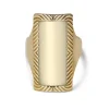 Jane Kønig - Armour ring aus vergoldetem Silber**