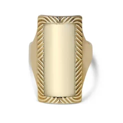 Jane Kønig - Armour ring aus vergoldetem Silber**