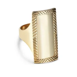 Jane Kønig - Armour ring aus vergoldetem Silber**