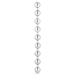Jane Kønig - Big Atomic Chain Ohrring in silber