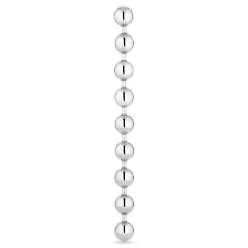Jane Kønig - Big Atomic Chain Ohrring in silber