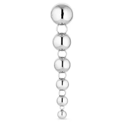 Jane Kønig - Big Atomic Drop-Ohrring in silber