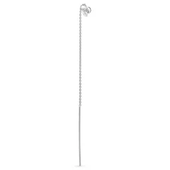 Jane Kønig - Blatt Kette Ohrstecker in silber