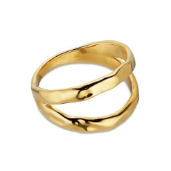 Jane Kønig - Breakup ring in vergoldet Silber