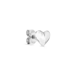 Jane Kønig - Bruised Heart Ohrring in Silber