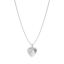 Jane Kønig - Reflection Heart Anhänger aus Silber
