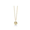 Jeberg Sand Dune Pearl Halskette in vergoldete silber mit Perle