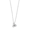 Joanli Nor - 3 OLINANOR Halskette in silber mit zirkonia