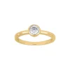 Joanli Nor - HANNANOR Ring aus vergoldetem Silber 5 mm.